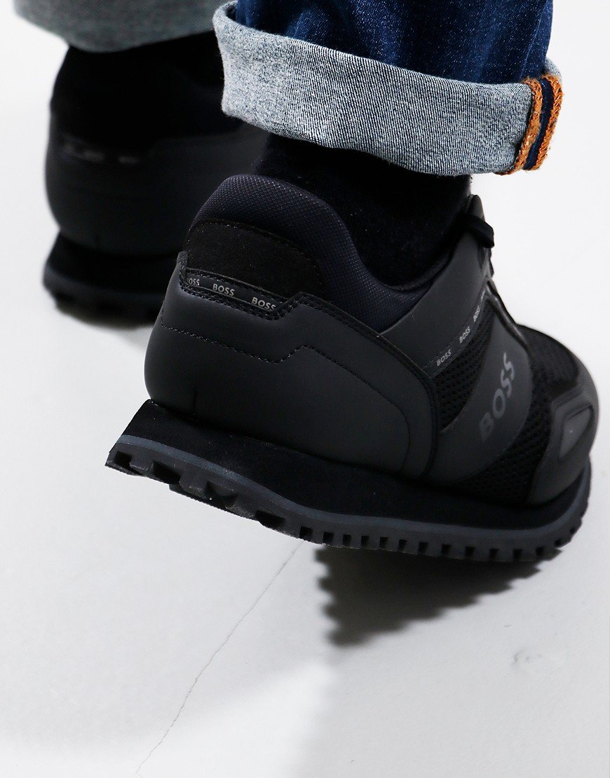 BOSS Parkour-L_Runn Trainers Black - Terraces Menswear