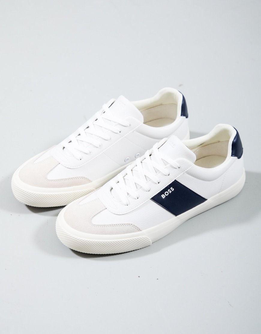BOSS Aiden Tenn SDGPUP Trainers Open White