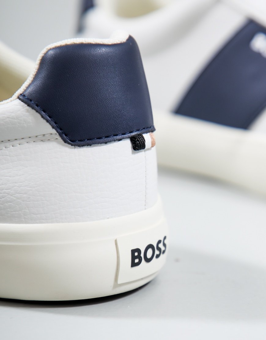 BOSS Aiden Tenn SDGPUP Trainers Open White