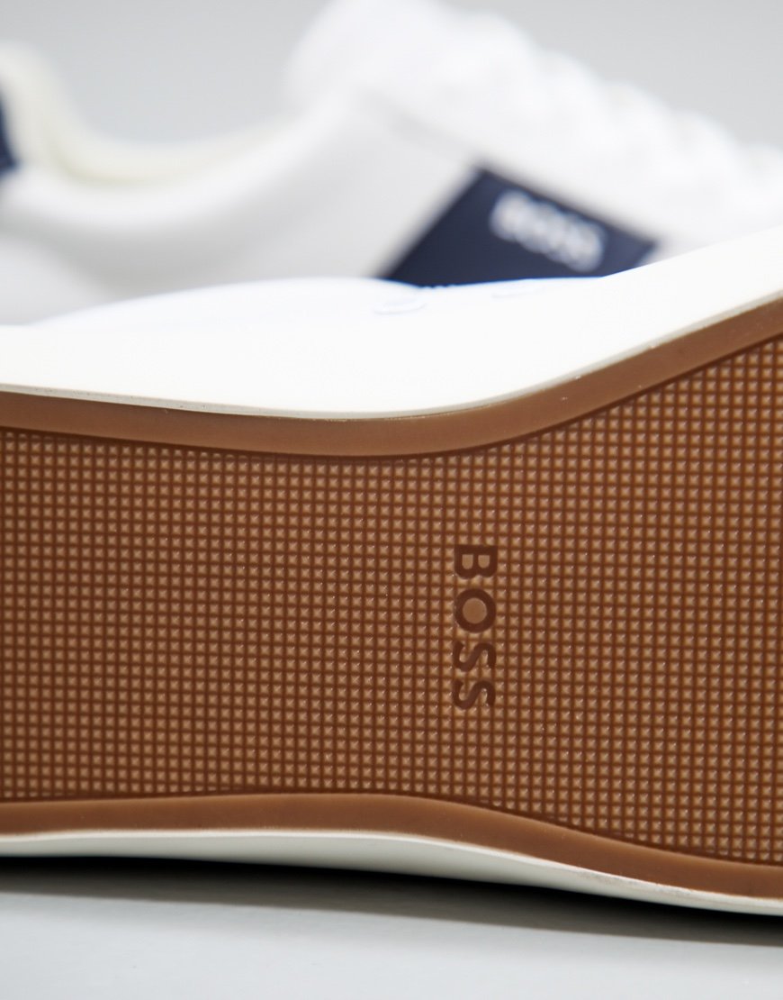 BOSS Aiden Tenn SDGPUP Trainers Open White