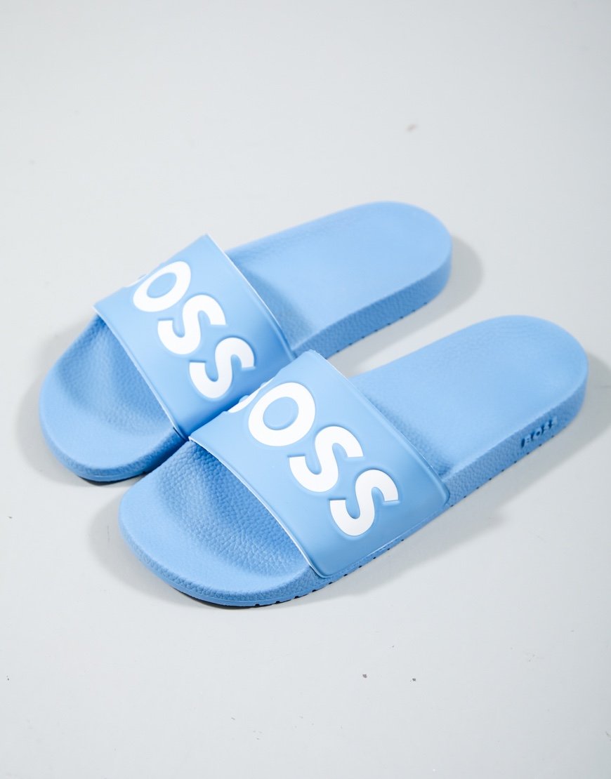 BOSS Aryeh Slid NPVLG Slides Turquoise/Aqua