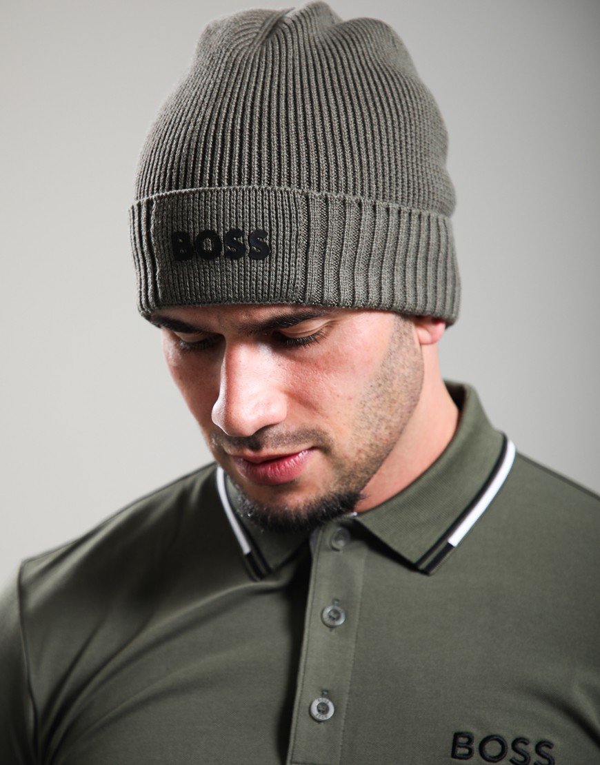 BOSS Asic_Beanie-X Open Green 398