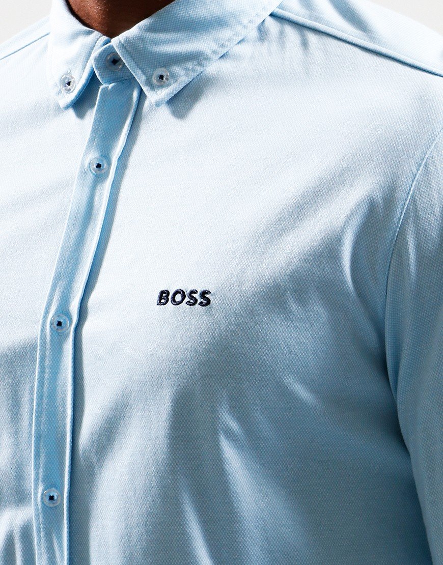 BOSS Biado_R Long Sleeve Shirt Light Pastel Blue
