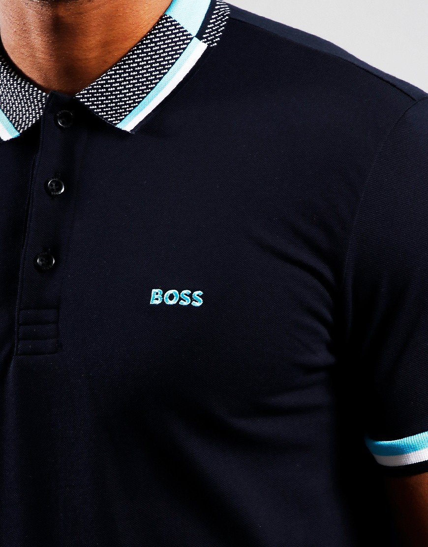 BOSS Paddy 1 Polo Shirt Dark Blue