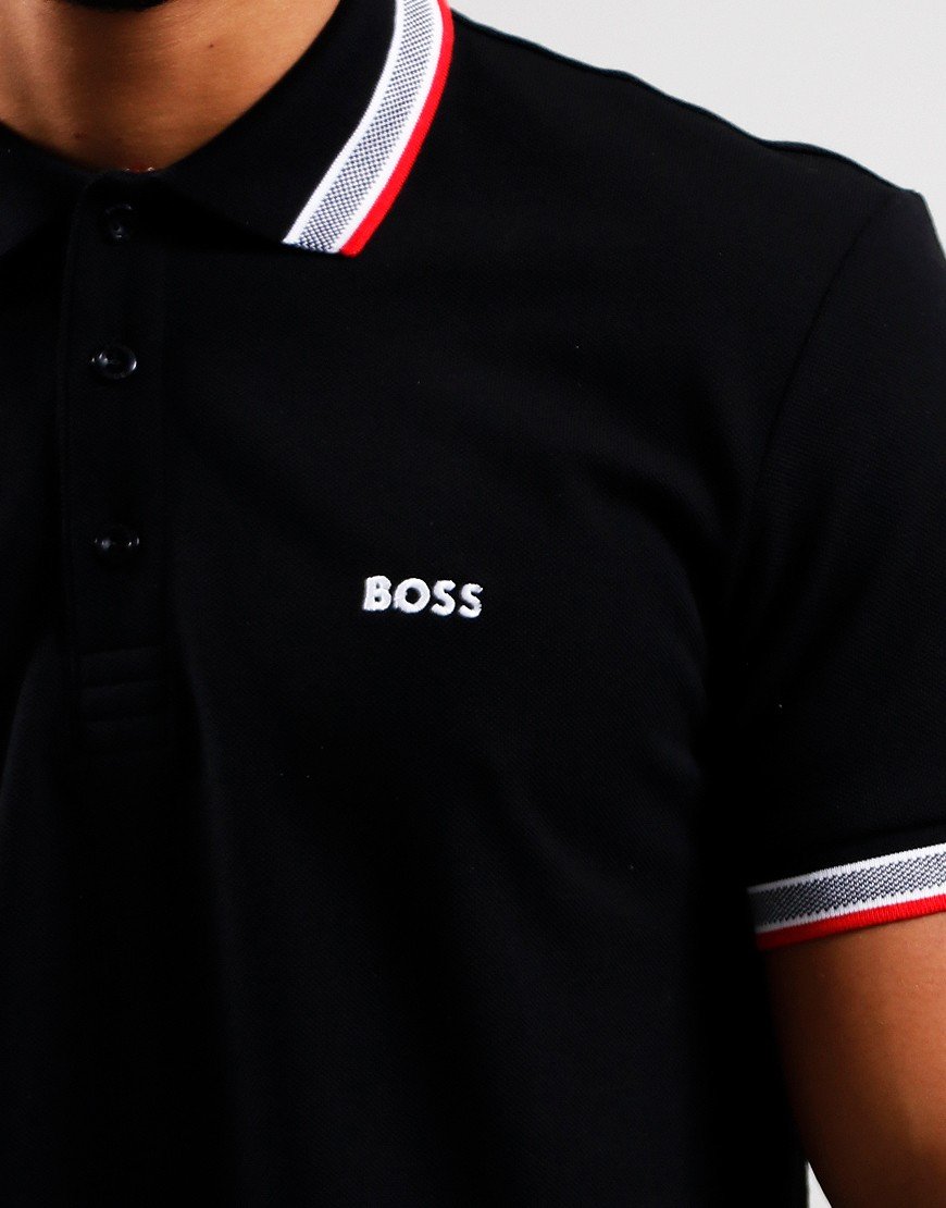 BOSS Paddy Polo Shirt Black