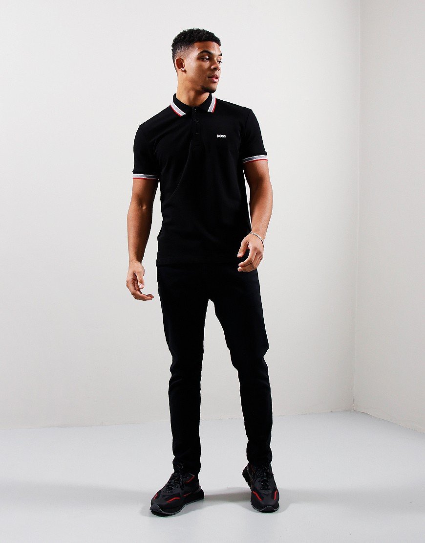 BOSS Paddy Polo Shirt Black