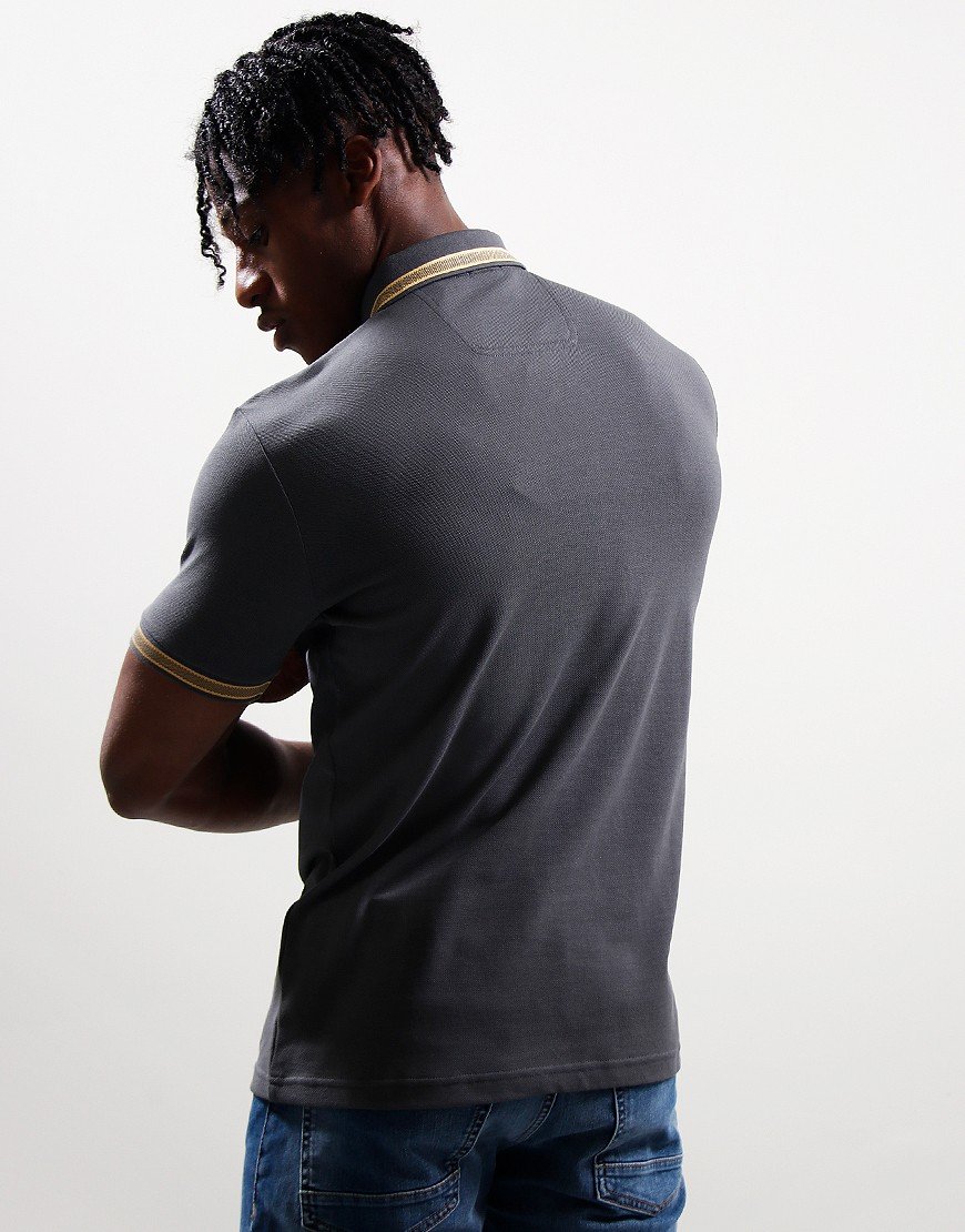 BOSS Paddy Polo Shirt Dark Grey