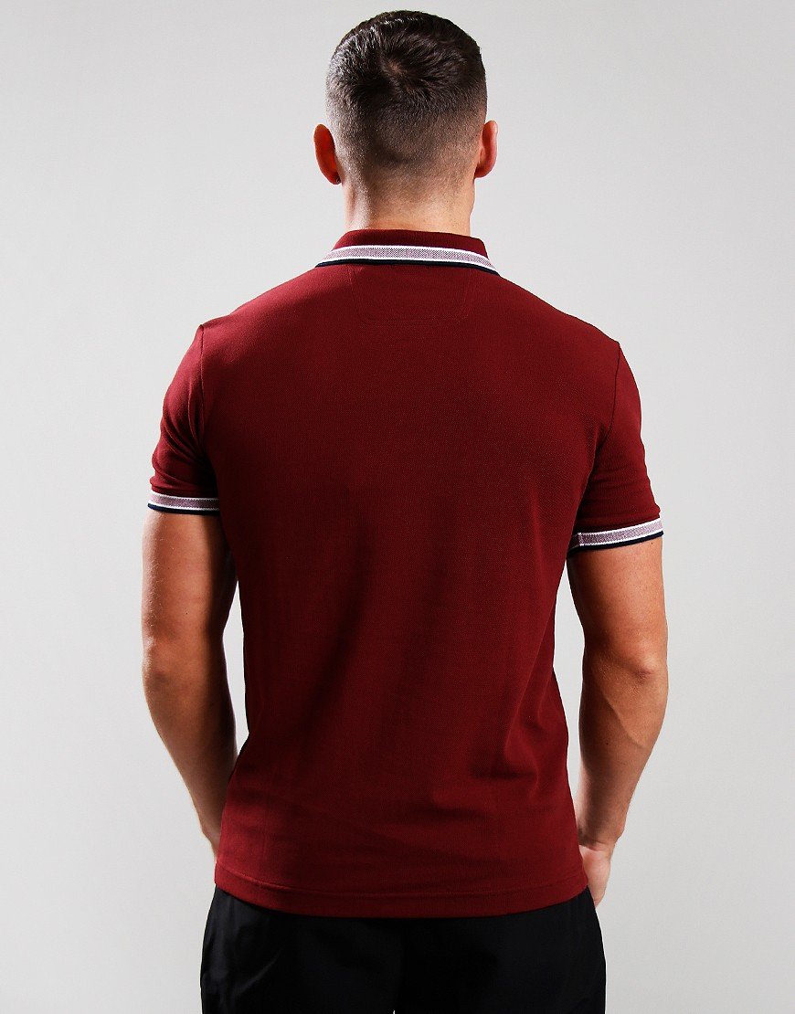 BOSS Paddy Polo Shirt Dark Red
