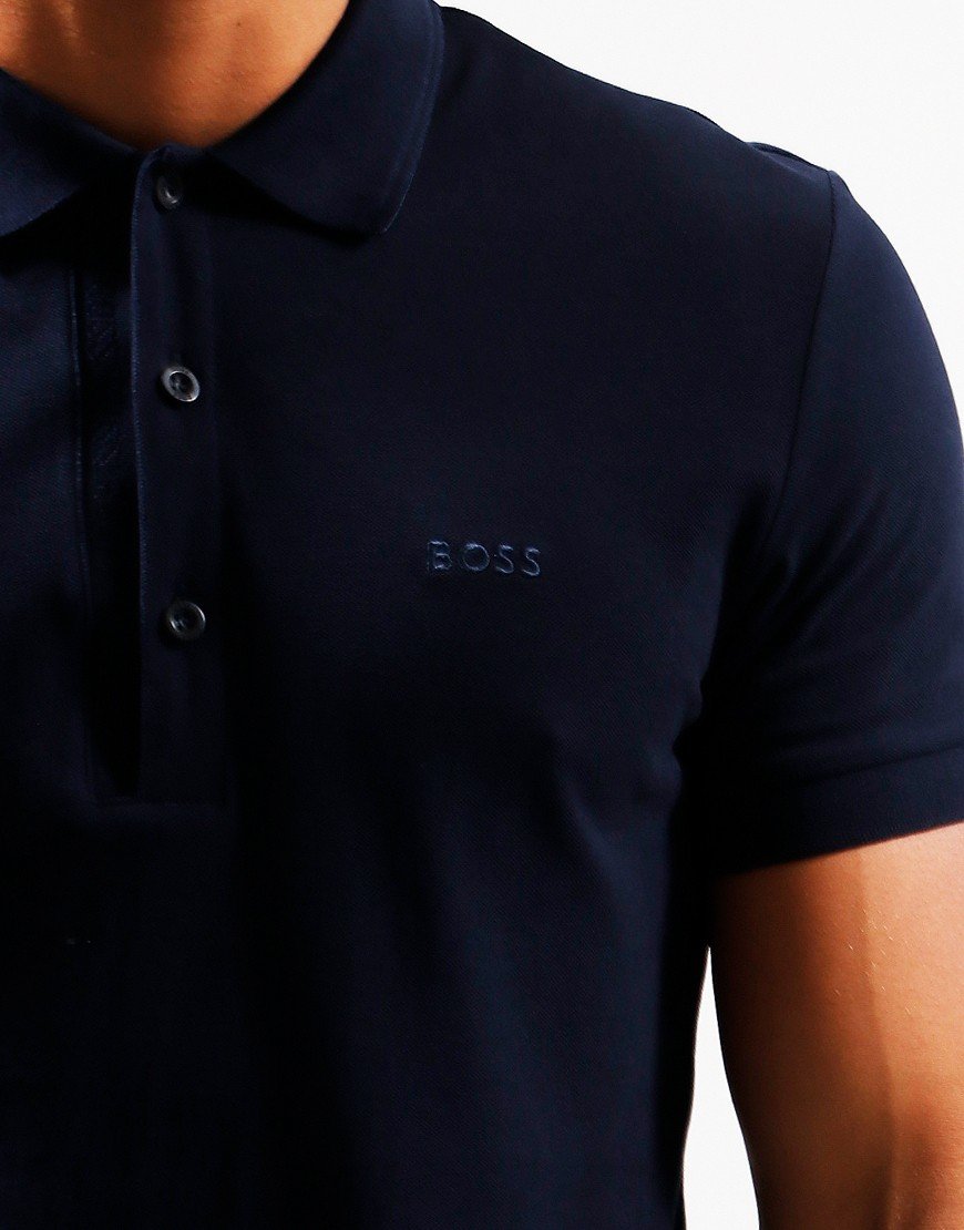 BOSS Paule 4 Polo Shirt Navy