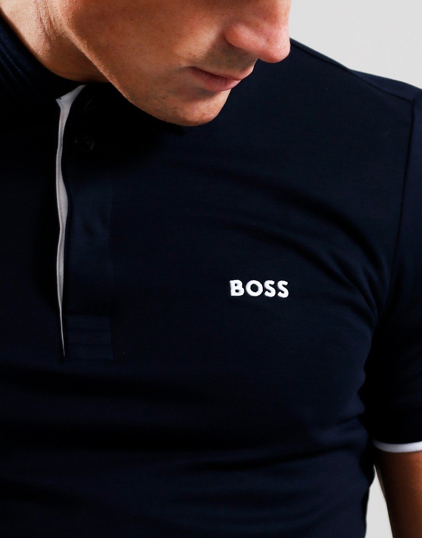 BOSS Paule Polo Shirt Dark Blue