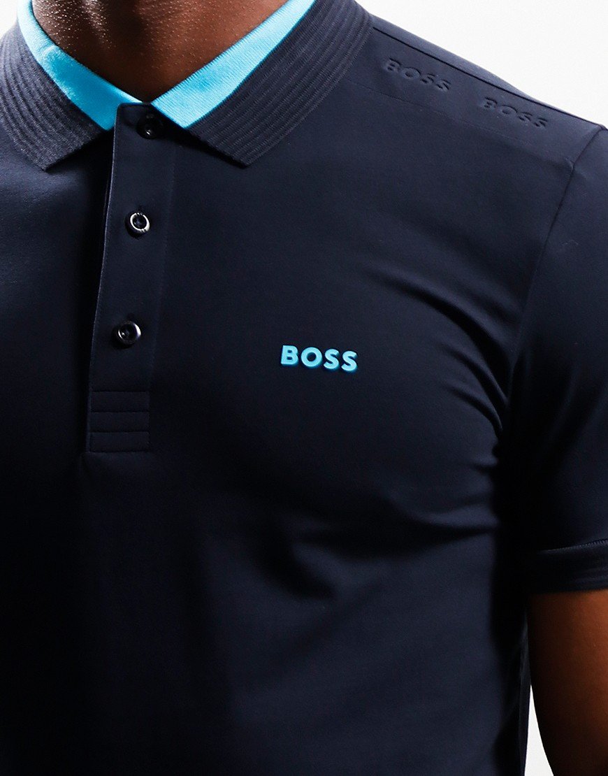BOSS Paule Polo Shirt Dark Blue
