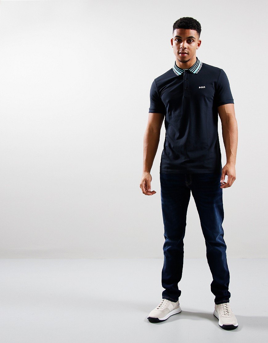 BOSS Paule Polo Shirt Dark Blue