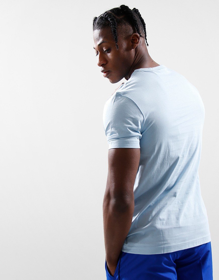 BOSS Curved T-shirt Light Pastel Blue