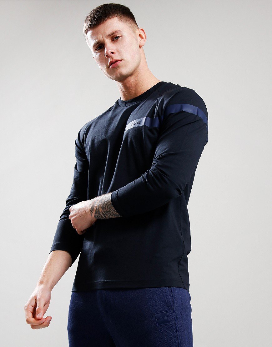 BOSS Togn 1 Long Sleeve T-Shirt Dark Blue