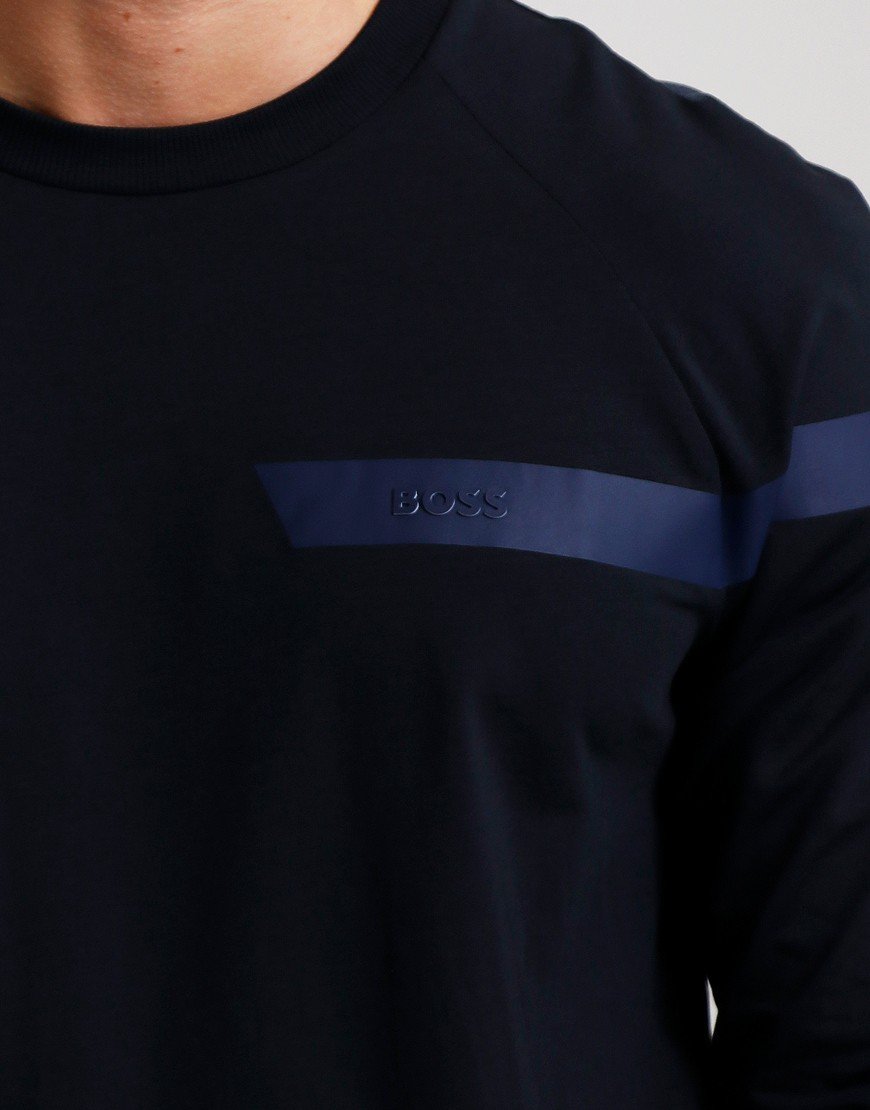 BOSS Togn 1 Long Sleeve T-Shirt Dark Blue