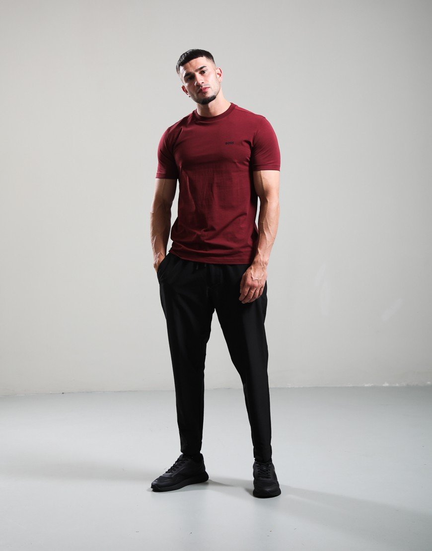 BOSS Tee Basic T-Shirt Dark Pink