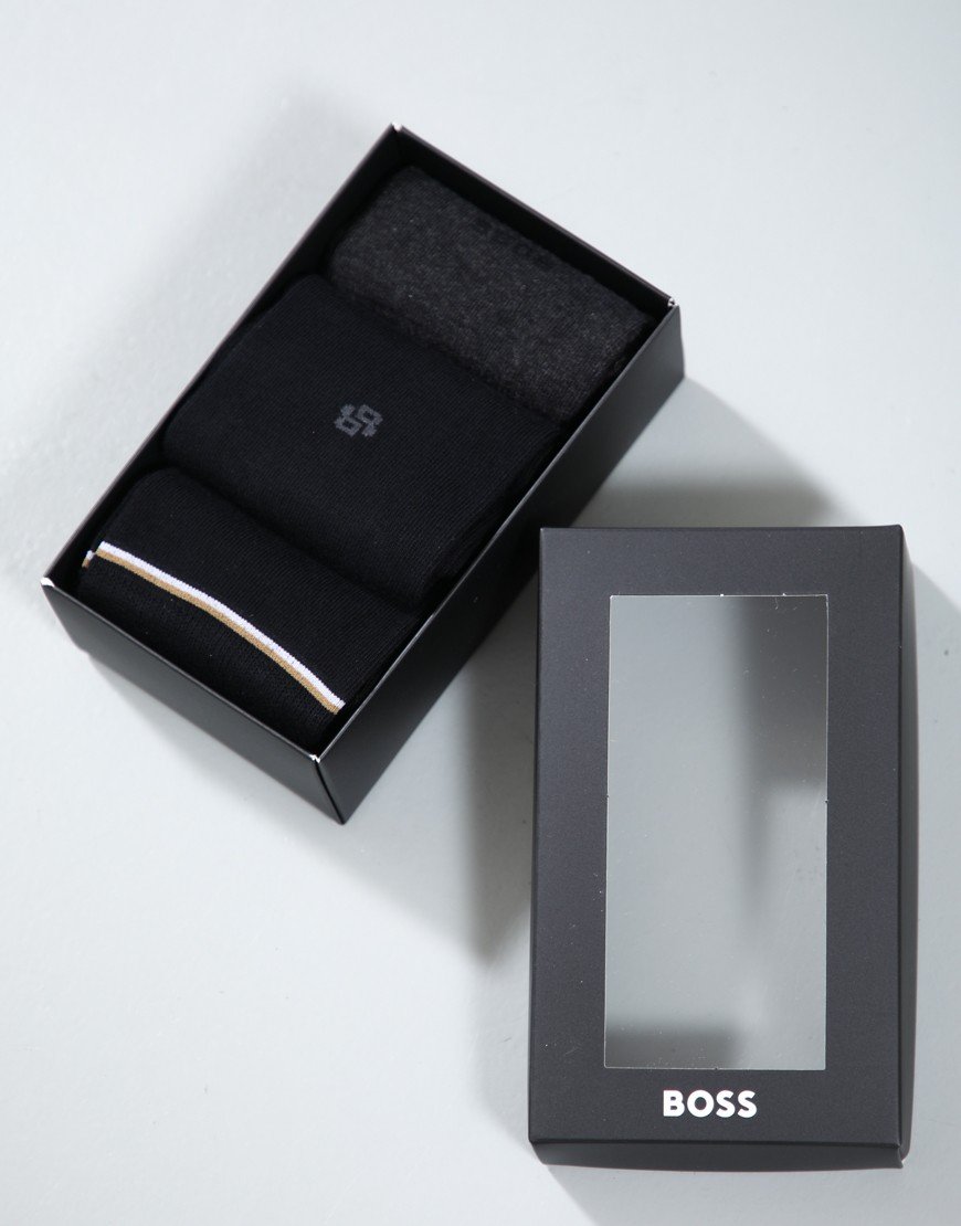 BOSS RS Gifts CC2 3 Pack Socks Open Miscellaneous