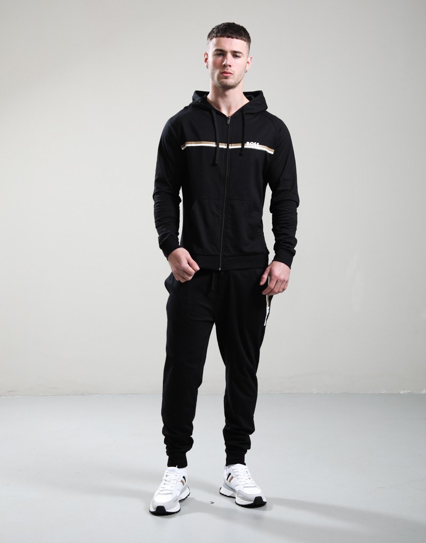 BOSS Authentic Hooded Jacket Black