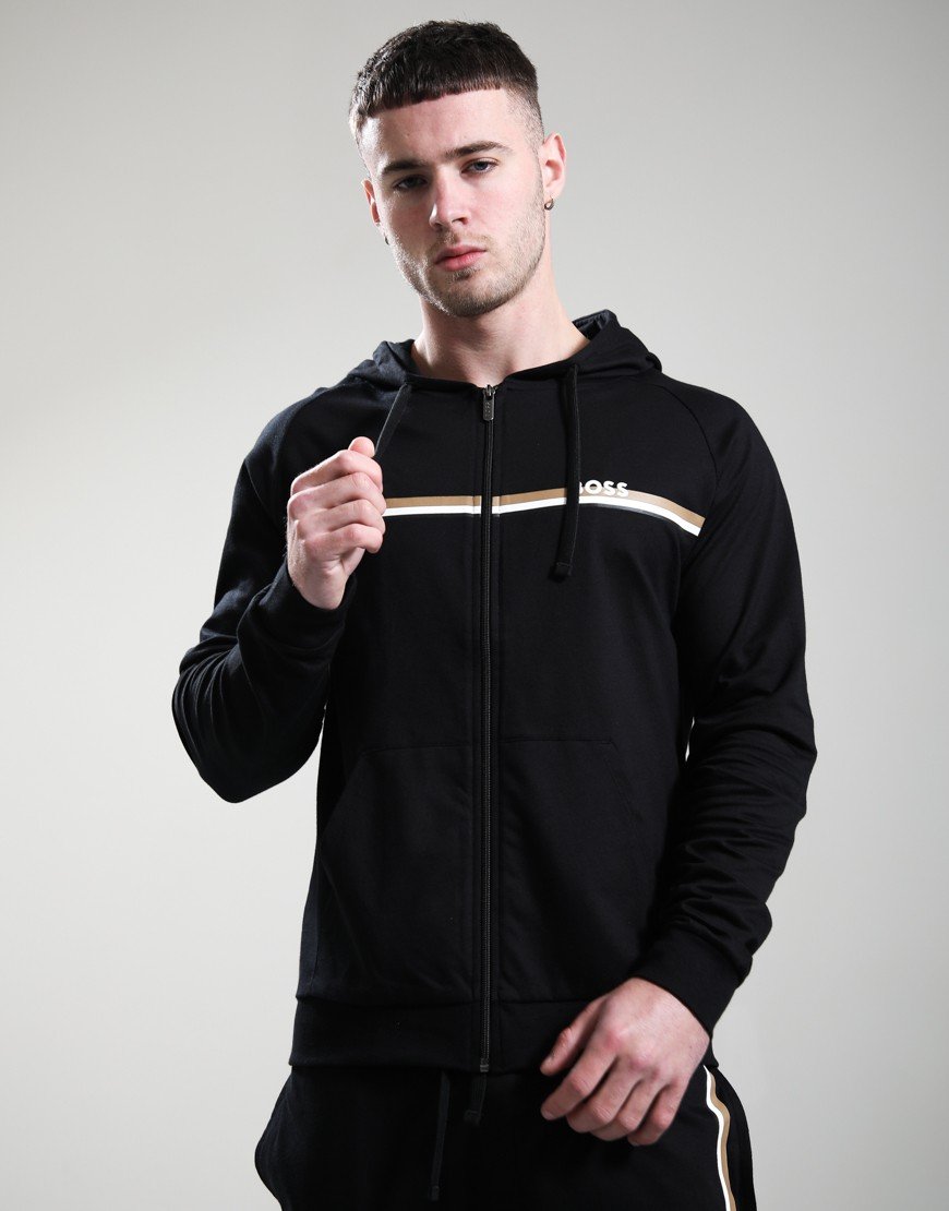 BOSS Authentic Hooded Jacket Black