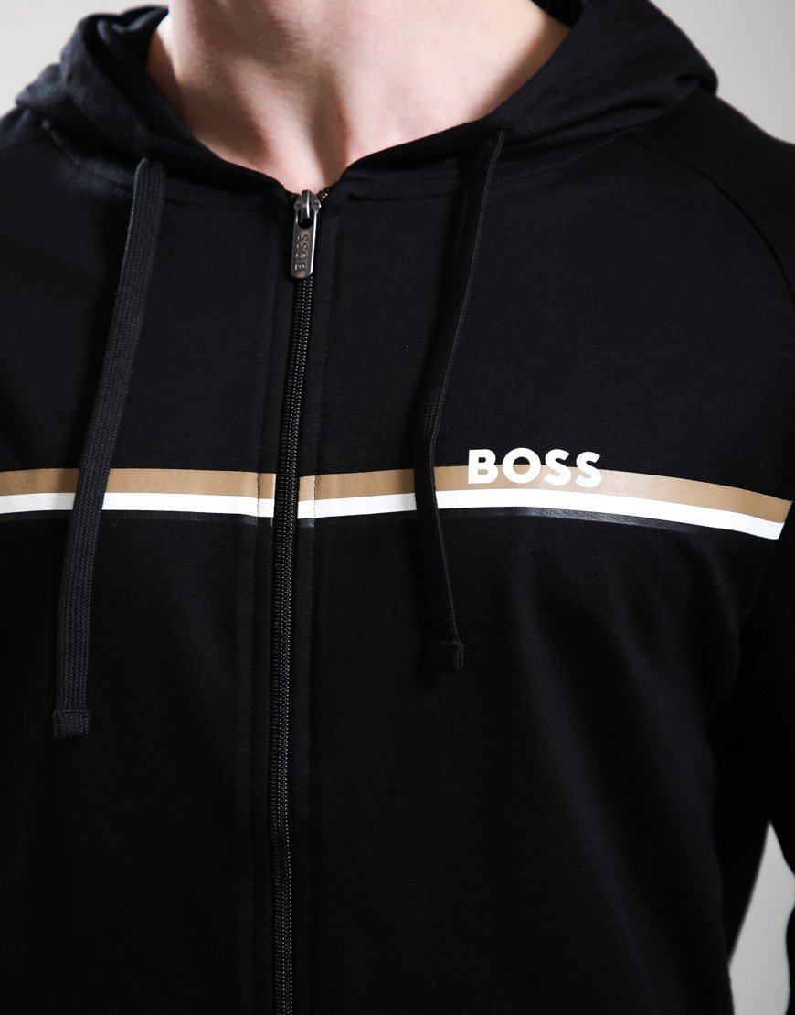 BOSS Authentic Hooded Jacket Black