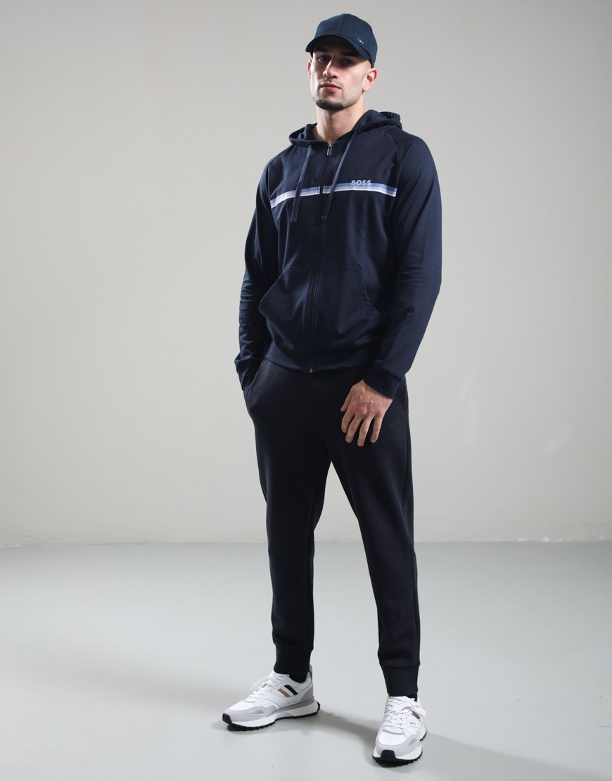 BOSS Authentic Hooded Jacket Dark Blue