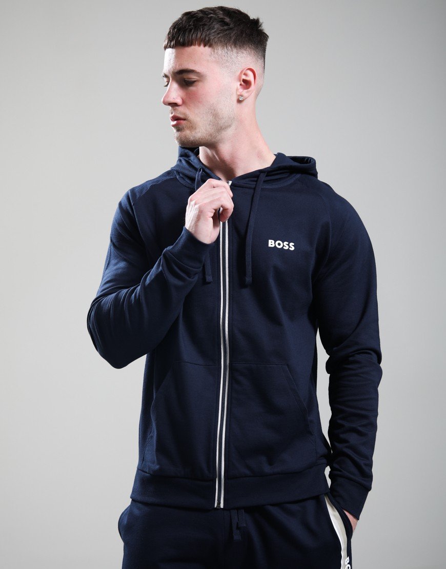 BOSS Authentic Hooded Jacket Dark Blue