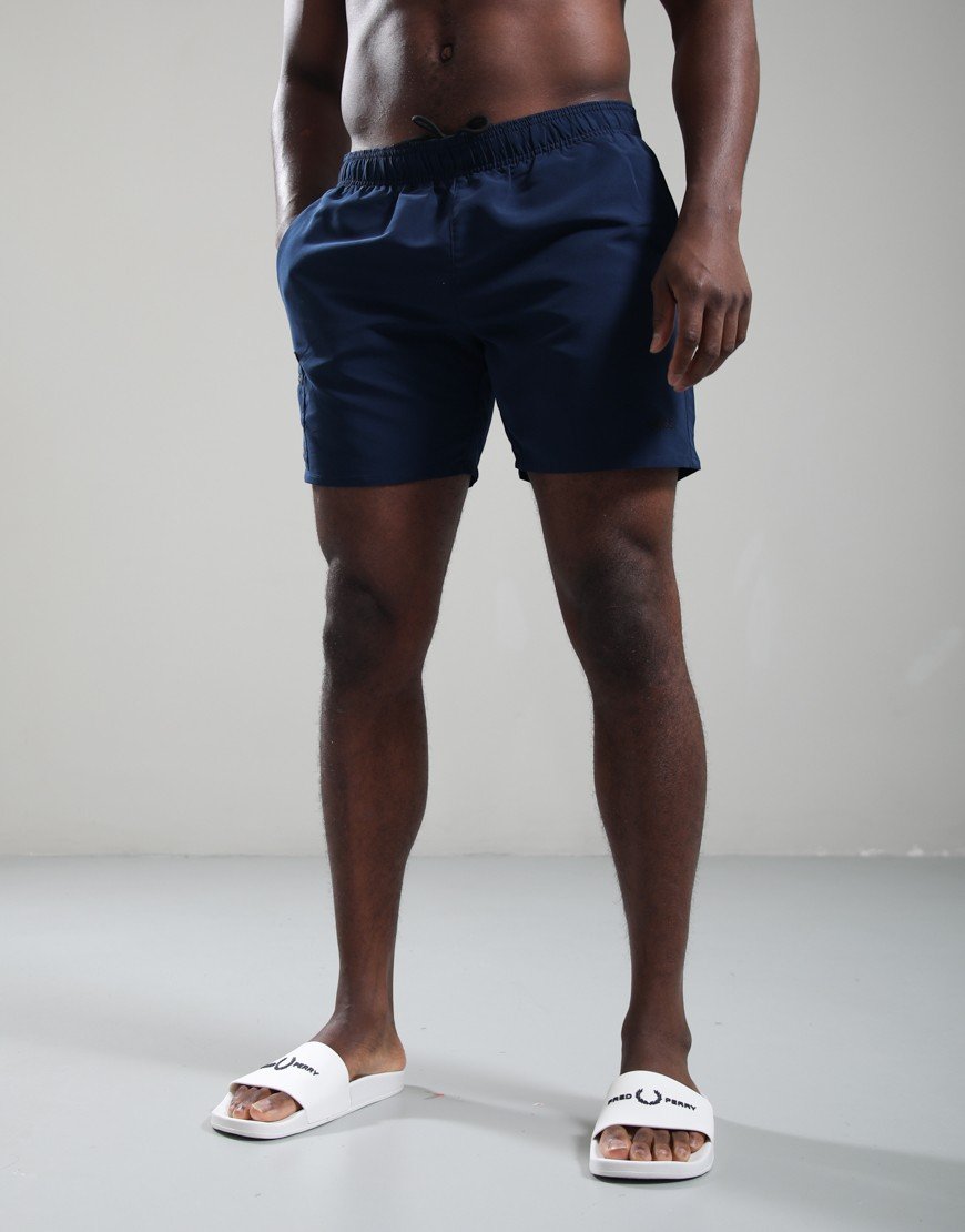 BOSS Cargo Swim Shorts Navy