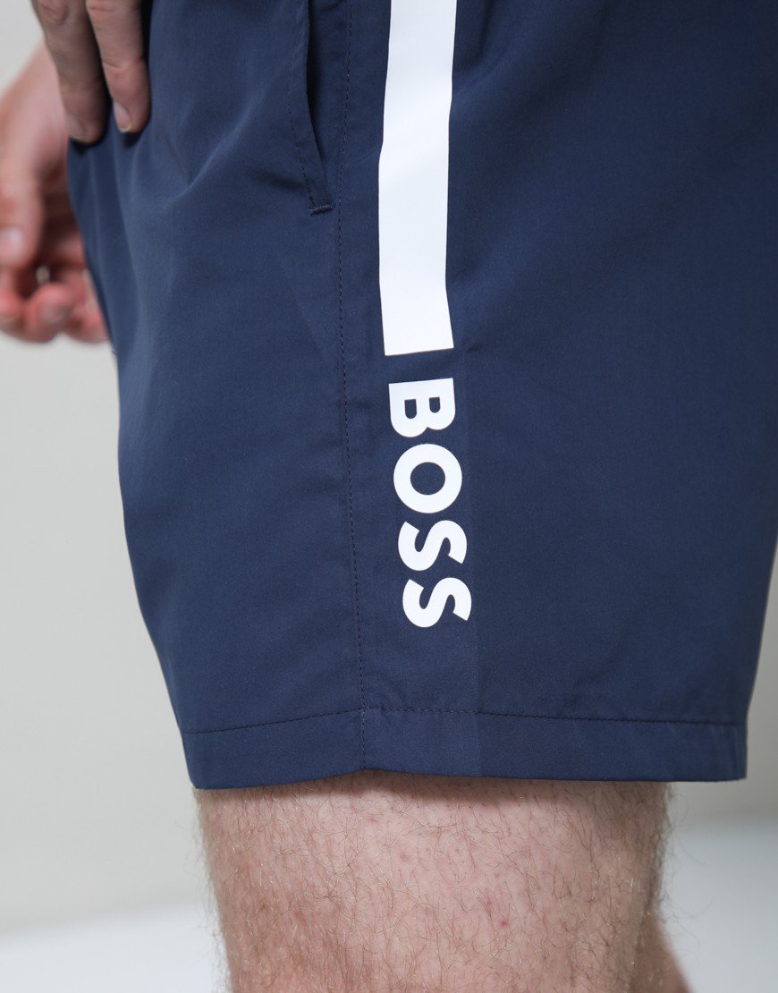 BOSS Dolphin Swim Shorts Navy