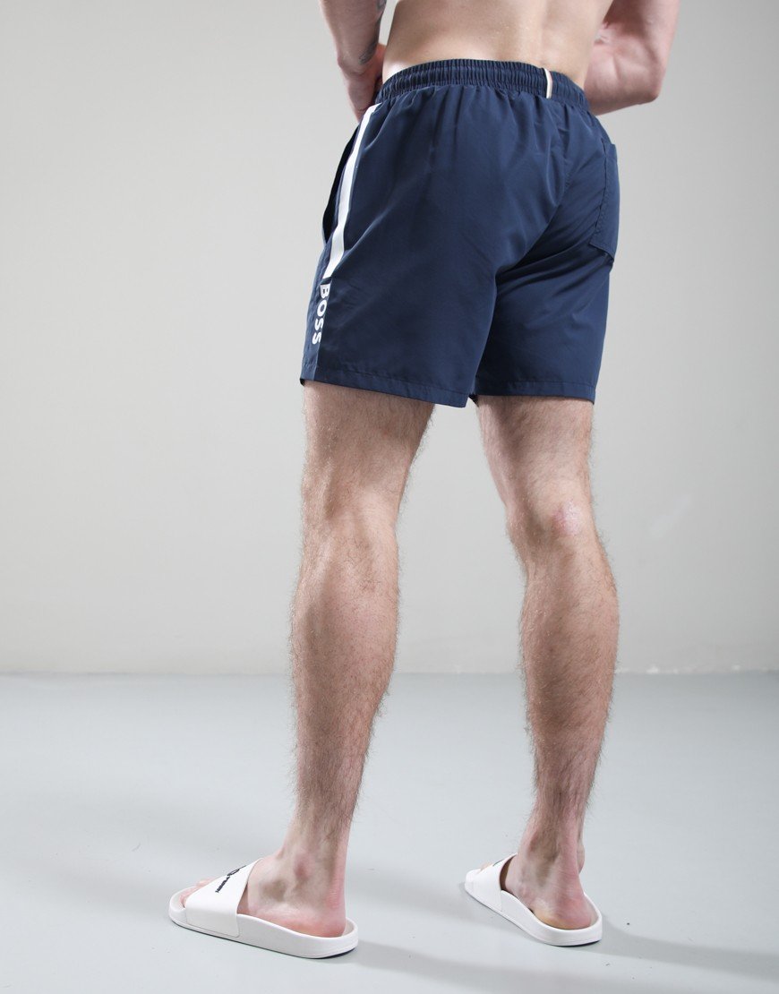BOSS Dolphin Swim Shorts Navy