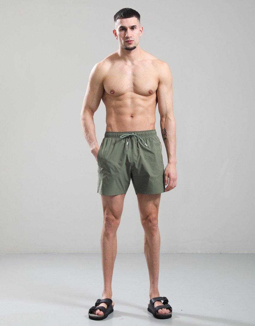 BOSS Iconic Swim Shorts Open Green