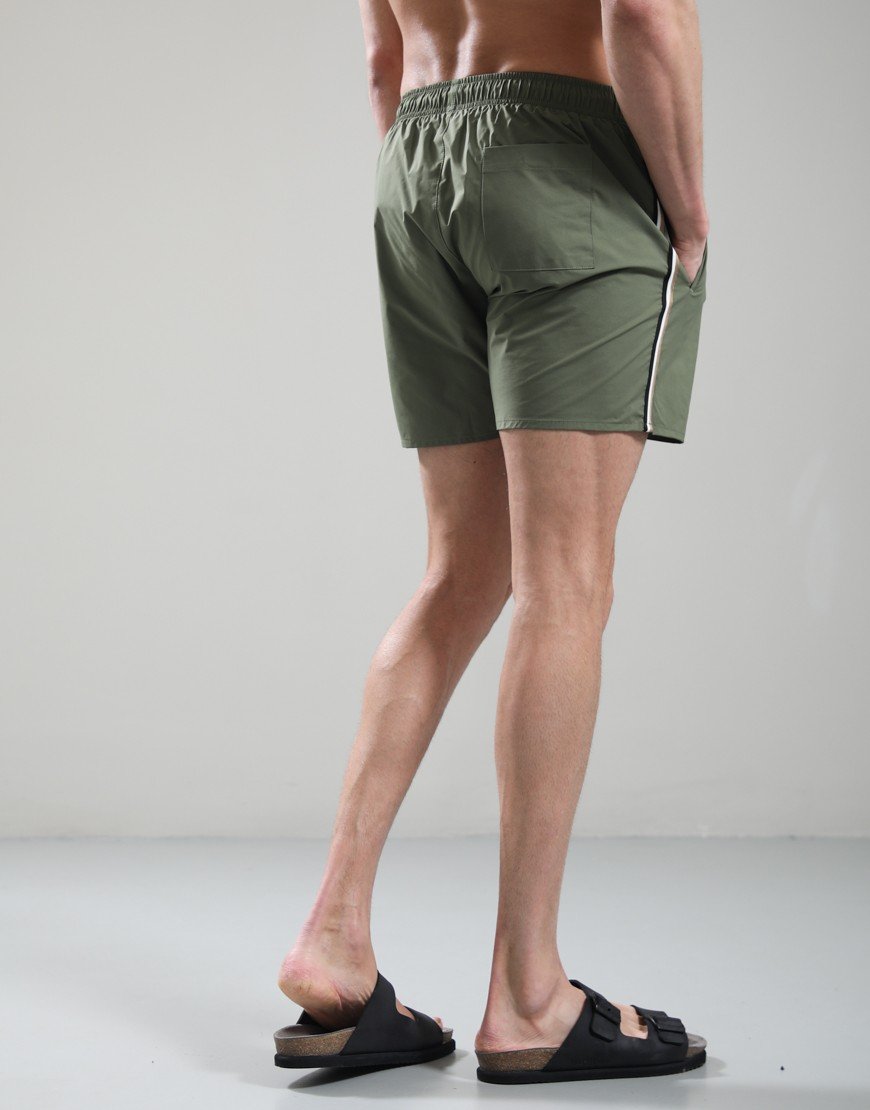 BOSS Iconic Swim Shorts Open Green