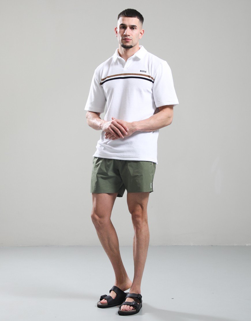 BOSS Iconic Polo Shirt White