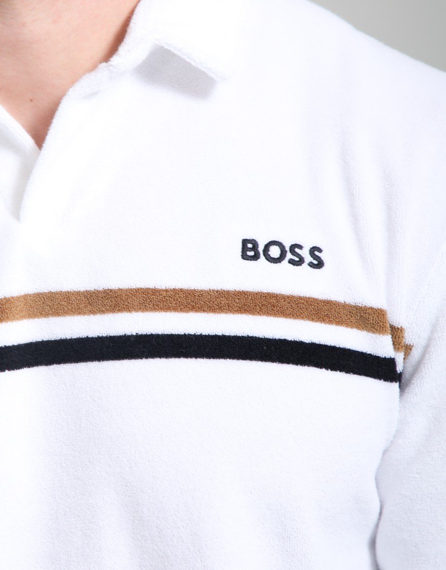 BOSS Iconic Polo Shirt White