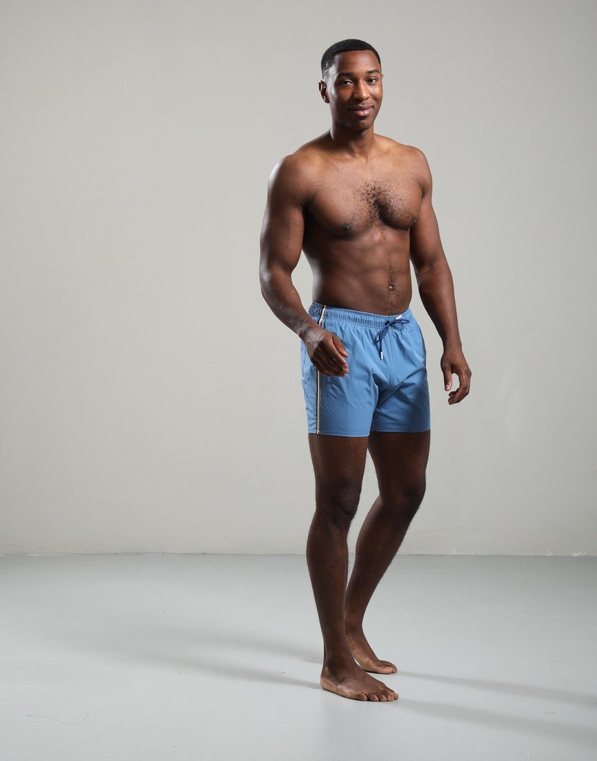 BOSS Iconic Swim Shorts Light Pastel Blue