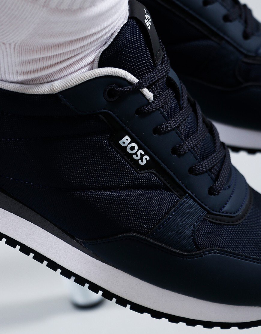 Sneakers Boss Sonic Nylon Run Trainers BOSS Kai_Runn_nyrb Trainers Dark  Blue Terraces Menswear