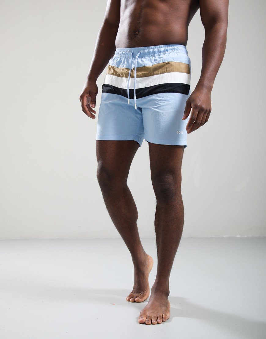 BOSS Louis Swim Shorts Light Pastel Blue