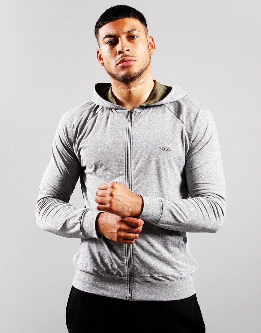 Giacca BOSS MixandMatch 10259900 – Regular Fit, Collo Con Zip, Tasca Marsupio, Taglia 3XL