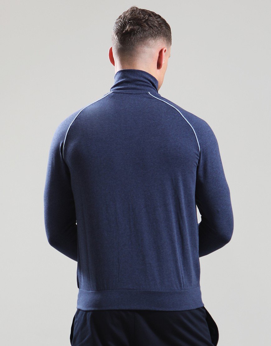 BOSS Mix & Match Zip Jacket Open Blue