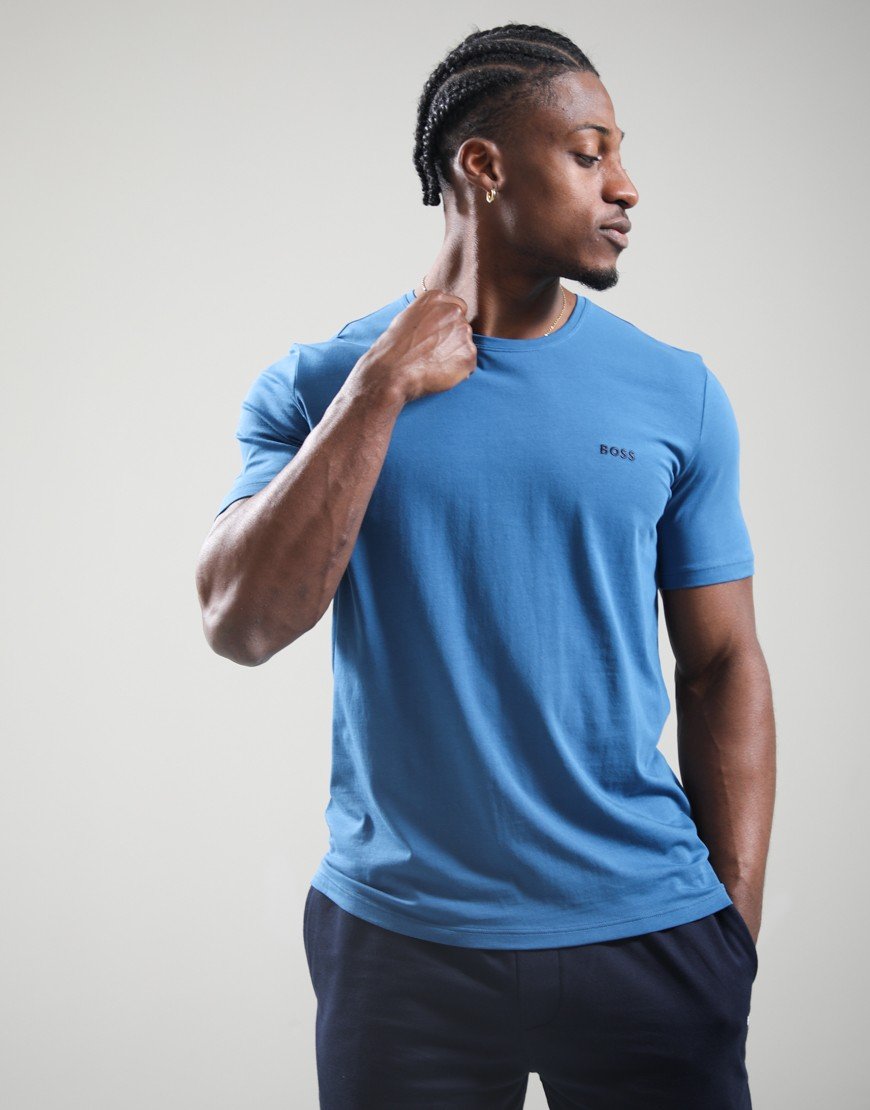 BOSS Mix&Match T-Shirt R Open Blue
