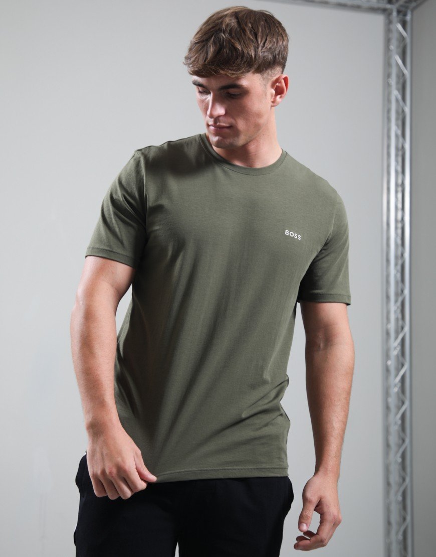 BOSS Mix & Match T-Shirt Open Green