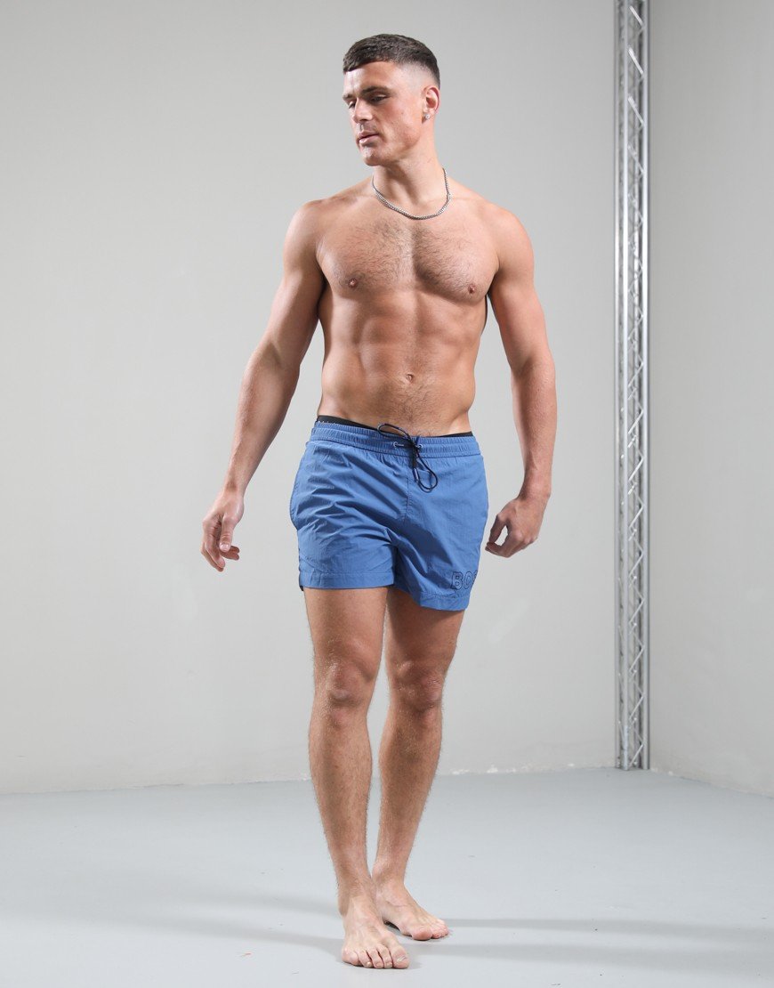 BOSS Mooneye Swim Shorts Bright Blue