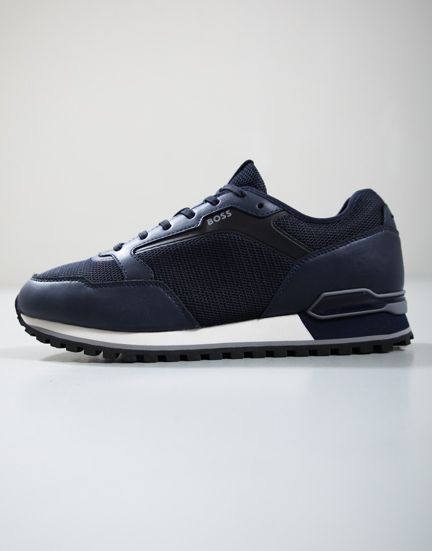 BOSS Parkour-L_Runn_methn Trainers Dark Blue