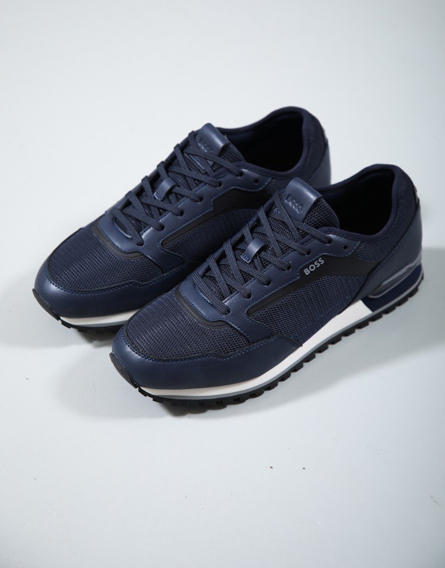 BOSS Parkour-L_Runn_methn Trainers Dark Blue