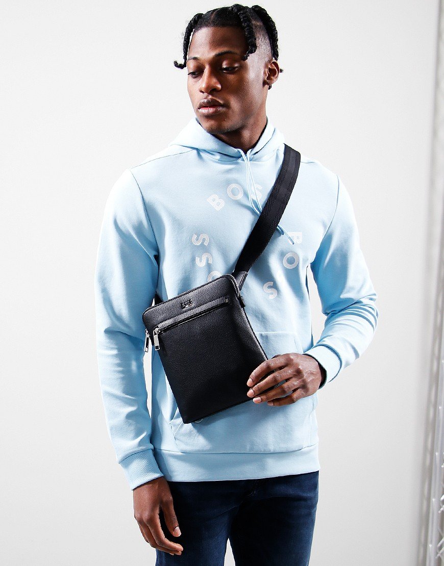 BOSS Ray_S Zip Env Side Bag Black