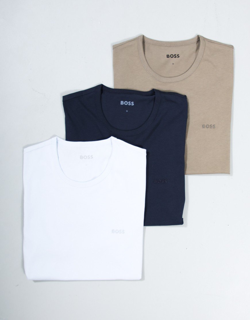 BOSS RN 3 Pack T-Shirts Classic Open Miscellaneous 972