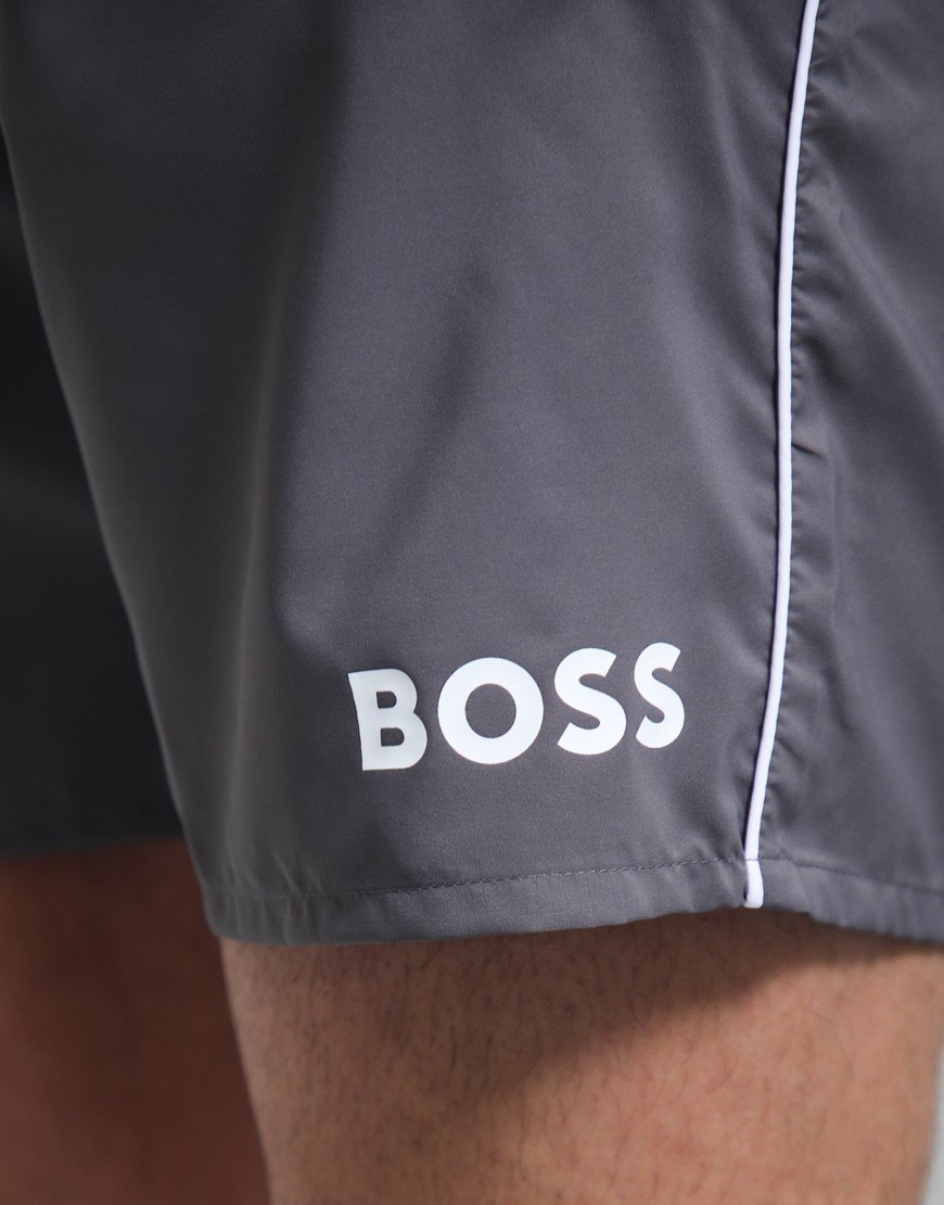 BOSS Starfish Swim Shorts Dark Grey