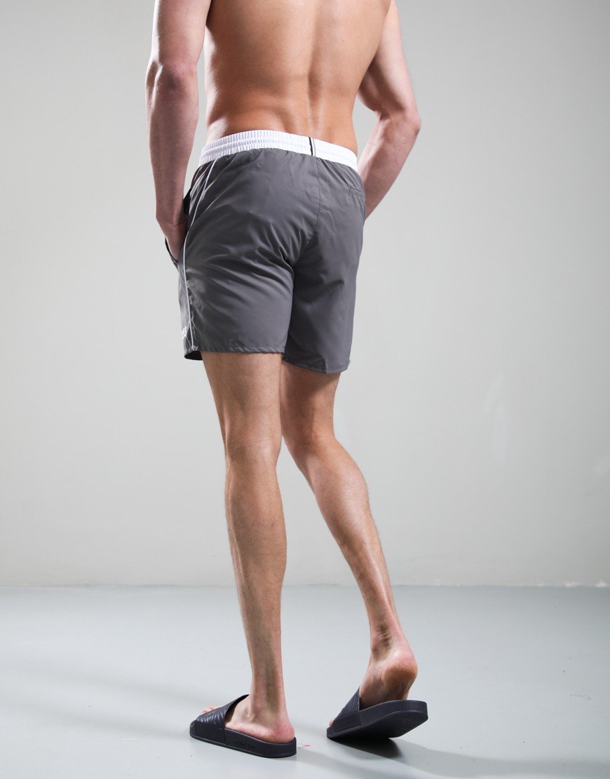 BOSS Starfish Swim Shorts Dark Grey