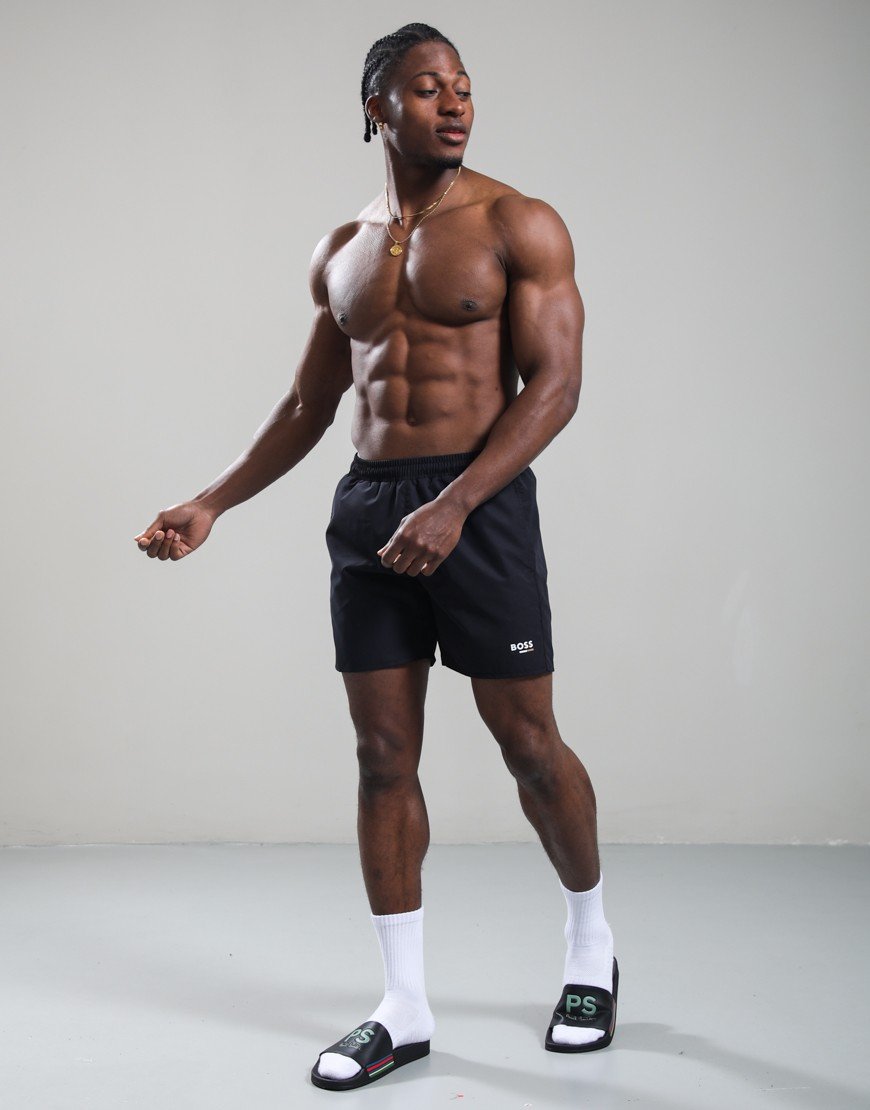 BOSS Swordfish Swim Shorts Light Pastel Grey