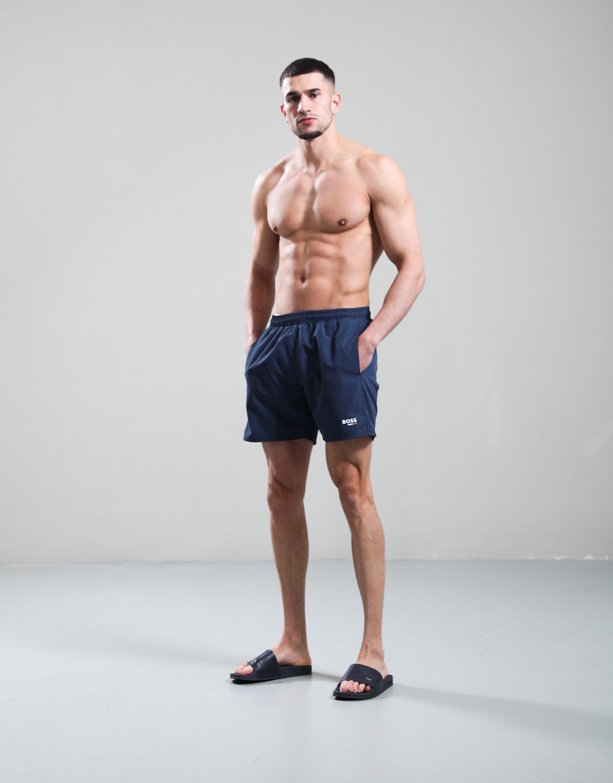 BOSS Swordfish Swim Shorts Navy