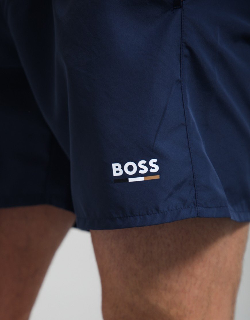 BOSS Swordfish Swim Shorts Navy